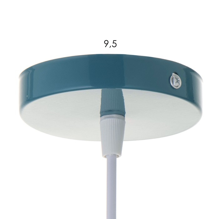 Светильник BayerLux Светильник BayerLux "Аметрин" 3хE27 40Вт сине-белый 58х58х26-126 см