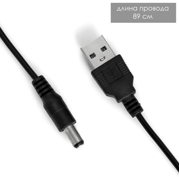 Ночник Ночник "Цветок" LED USB 13х5.4х24 см RISALUX