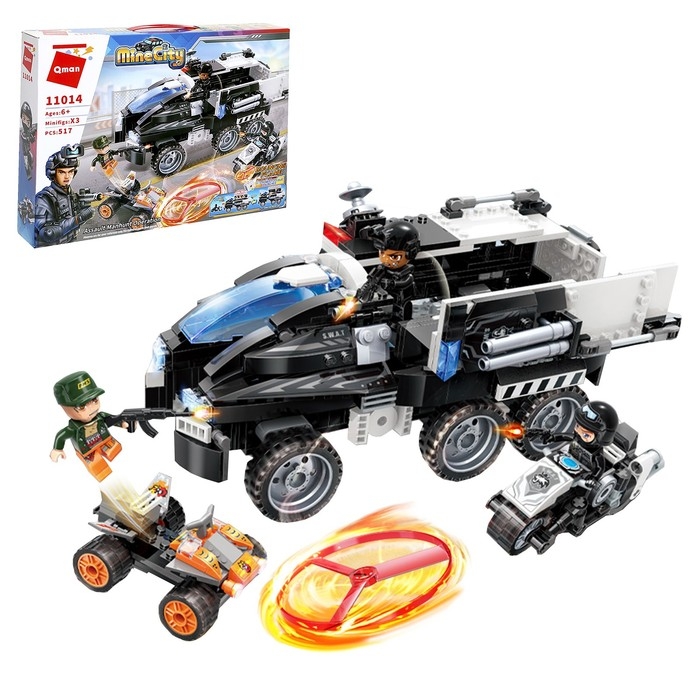 Конструктор Полиция «Операция Захват», 517 деталей Конструктор Полиция «Операция Захват», 517 деталей