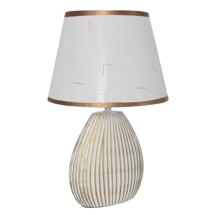 Настольная лампа Настольная лампа "Аллано" E14 40Вт микс 20х25х39 см RISALUX