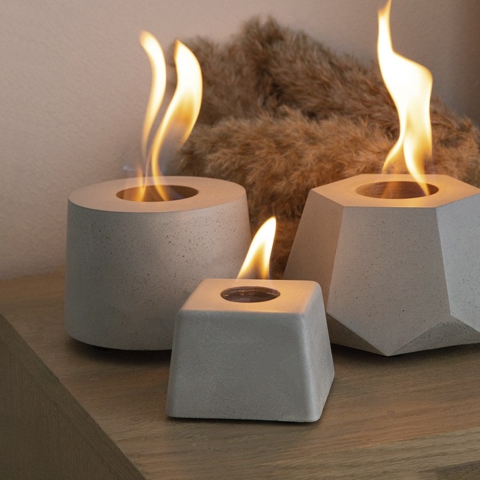 Биокамин настольный Биокамин настольный "Шестигранник" 17 х 11 см, топливо и спички в комплекте