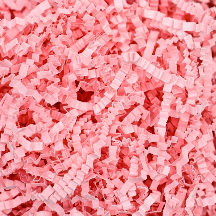 Наполнитель бумажный, нежно-розовый, 1000 г