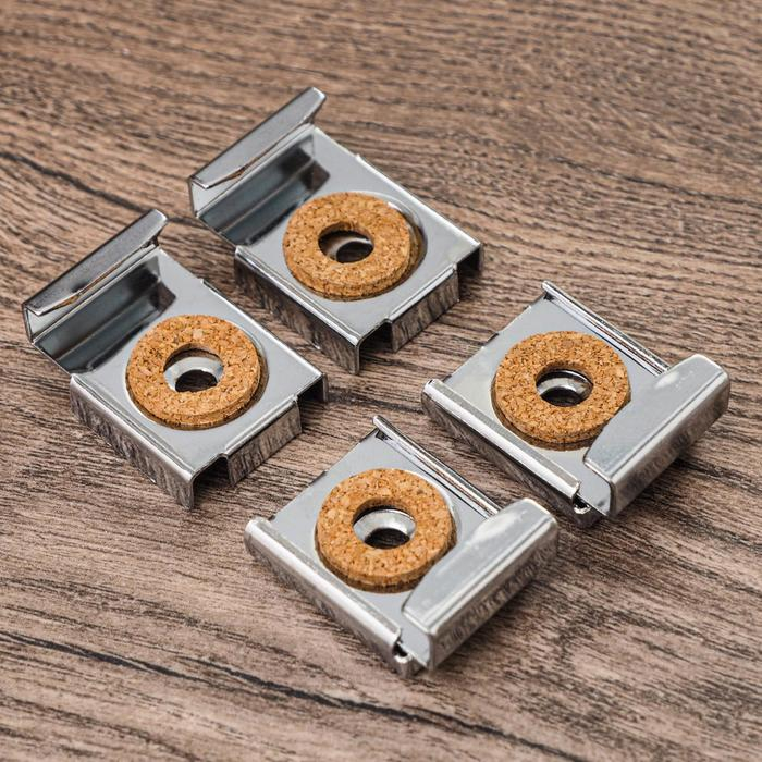 Зеркало, настенное, с креплением на 4 зажима, 110х45 см Зеркало, настенное, с креплением на 4 зажима, 110х45 см