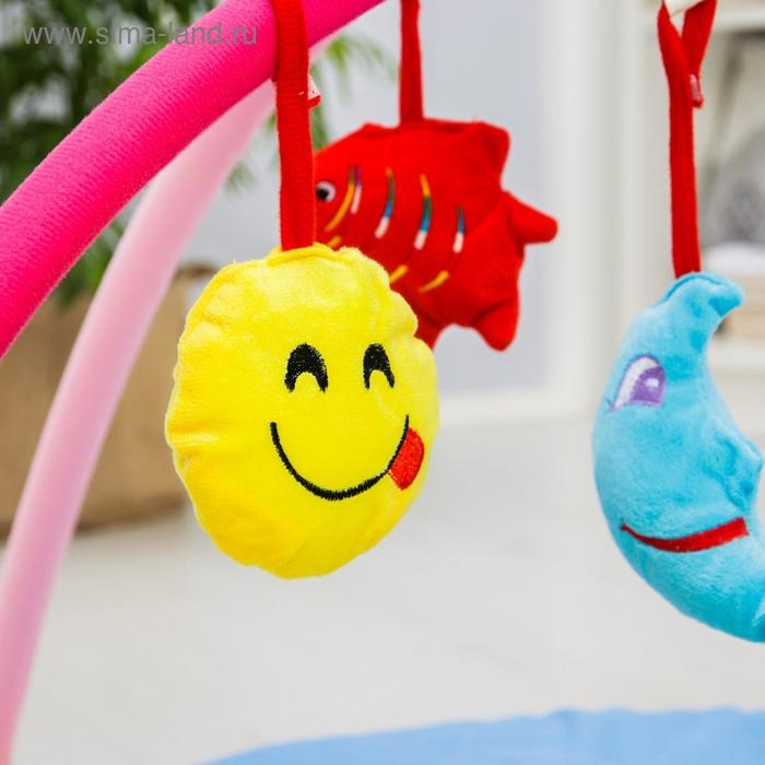 Развивающий коврик «Лесные жители», с дугами, Крошка Я Развивающий коврик «Лесные жители», с дугами, Крошка Я