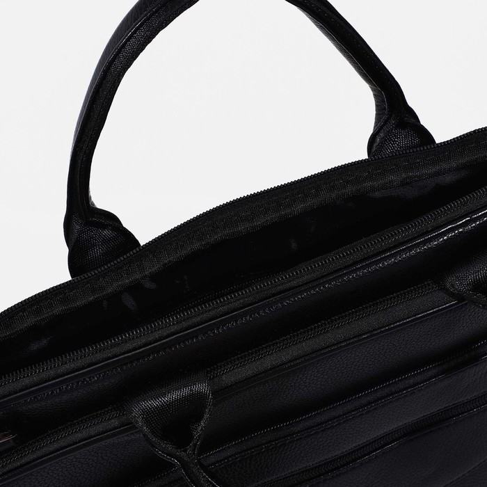 Сумка мужская, цвет чёрный