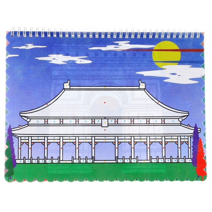 Книжка-раскраска многоразовая «Достопримечательности» фломастеры 12 цв., 3D очки, бутылочка для воды Книжка-раскраска многоразовая «Достопримечательности» фломастеры 12 цв., 3D очки, бутылочка для воды