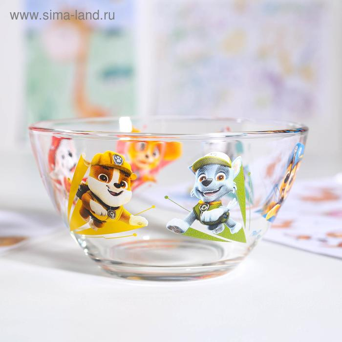 Набор посуды детский Priority «Щенячий патруль», 3 предмета: кружка 275 мл, салатник d=12,8 см, тарелка d=19,5 см Набор посуды детский Priority «Щенячий патруль», 3 предмета: кружка 275 мл, салатник d=12,8 см, тарелка d=19,5 см