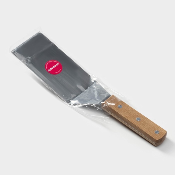 Лопатка из нержавеющей стали Доляна, 30,5×7,5 см Лопатка из нержавеющей стали Доляна, 30,5×7,5 см