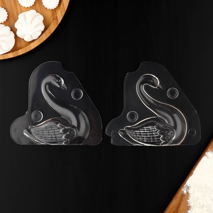 Молд для шоколада KONFINETTA «Лебедь», 13×4,7×14,5 см, цвет прозрачный Молд для шоколада KONFINETTA «Лебедь», 13×4,7×14,5 см, цвет прозрачный