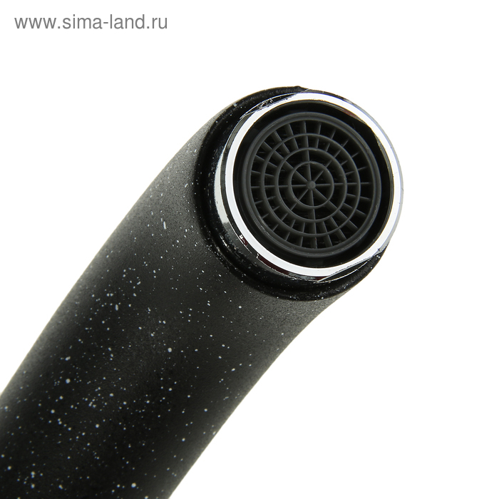 Cмеситель для кухни Accoona A4005F, однорычажный, керамическое покрытие, латунь, черный Cмеситель для кухни Accoona A4005F, однорычажный, керамическое покрытие, латунь, черный