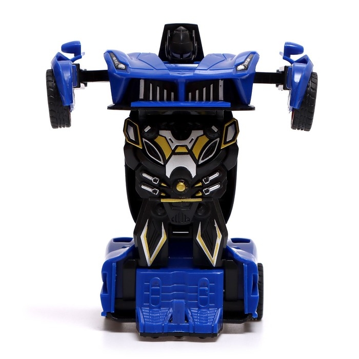 Робот инерционный «Спорткар», трансформируется при столкновении, цвета МИКС Робот инерционный «Спорткар», трансформируется при столкновении, цвета МИКС