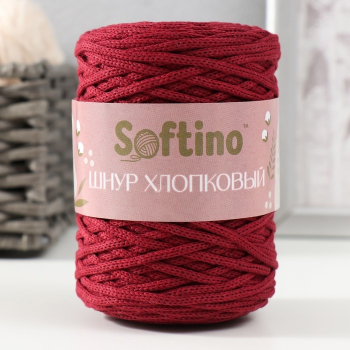 Шнур для вязания без сердечника 70% хлопок, 30% полиэстер ширина 3мм 100м/160±10гр (127) Шнур для вязания без сердечника 70% хлопок, 30% полиэстер ширина 3мм 100м/160±10гр (127)