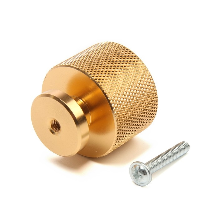 Ручка кнопка CAPPIO PK329, d=30 мм, цвет золото Ручка кнопка CAPPIO PK329, d=30 мм, цвет золото