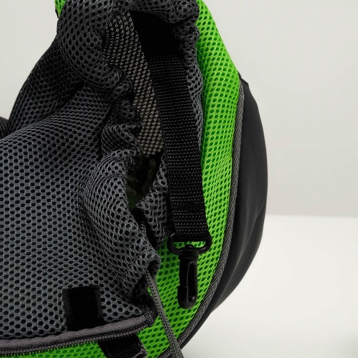 Сумка-переноска Сумка-переноска "Слинг" для животных, 42 х 25 см, зеленая