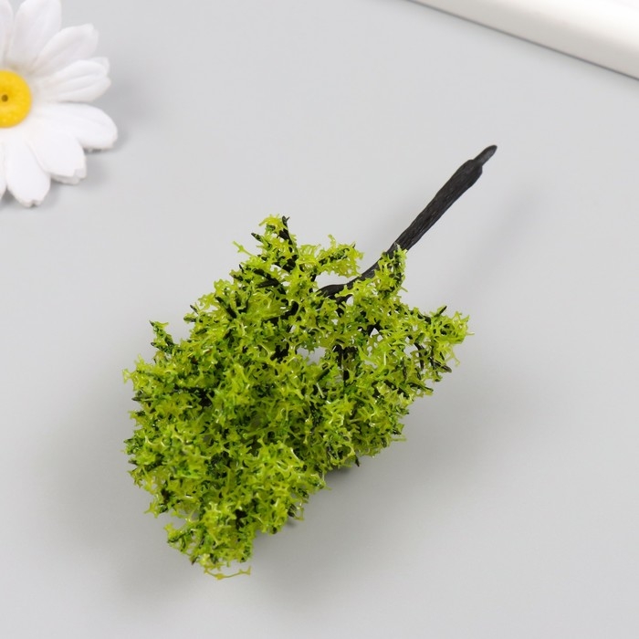 Искусственное растение для творчества пластик Искусственное растение для творчества пластик "Платан" 12 см