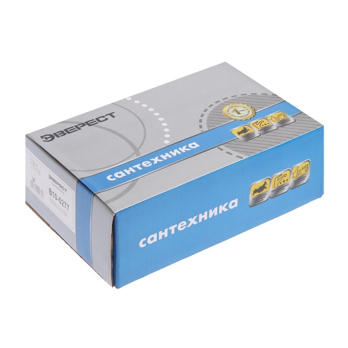 Смеситель для раковины Смеситель для раковины "Эверест" B10-0277, однорычажный, излив 117 мм, белый