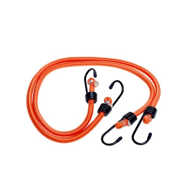 Резинка для крепления багажа, 60 см, d8 мм, металлические крючки, набор 2 шт Резинка для крепления багажа, 60 см, d8 мм, металлические крючки, набор 2 шт