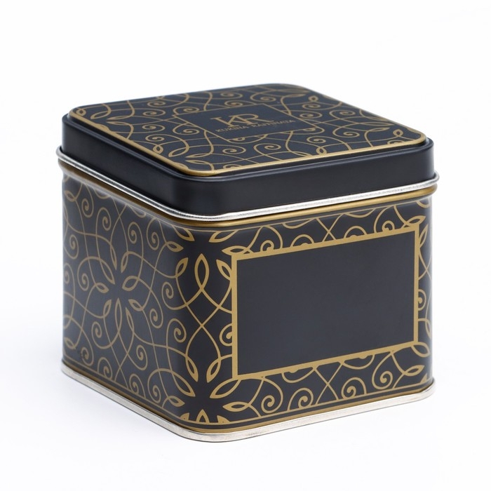 Свечи ароматические в жестяной банке  Свечи ароматические в жестяной банке "Ландыш"