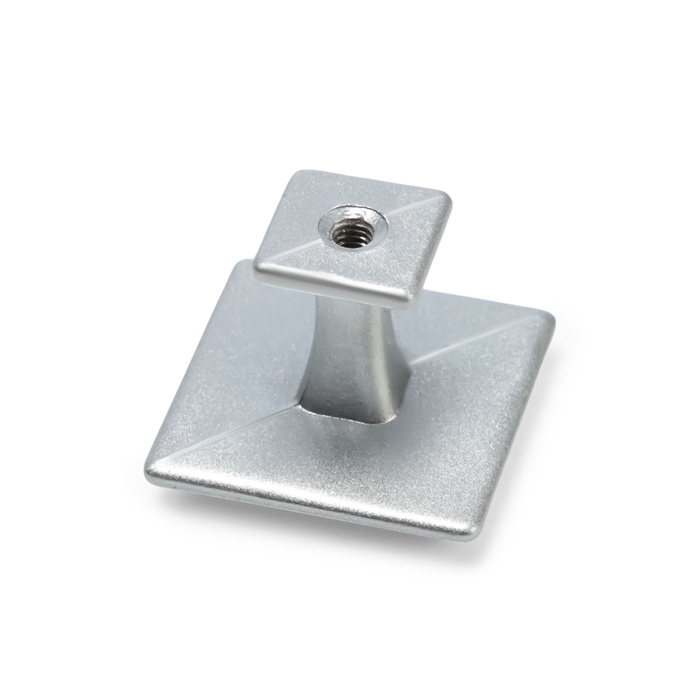 Ручка кнопка ТУНДРА РК119SN, матовый никель Ручка кнопка ТУНДРА РК119SN, матовый никель