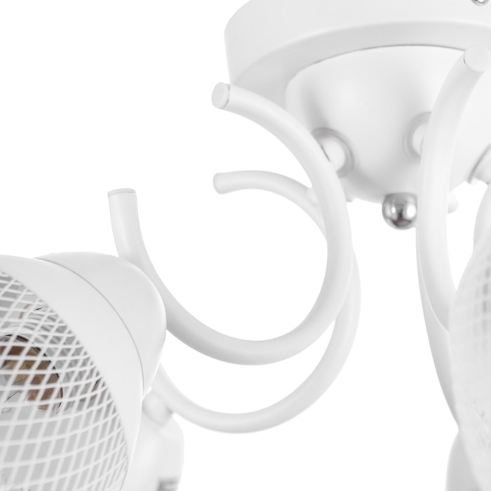 Люстра Люстра "Грэйс" 5х60Вт Е27 Белый 56х56х28см