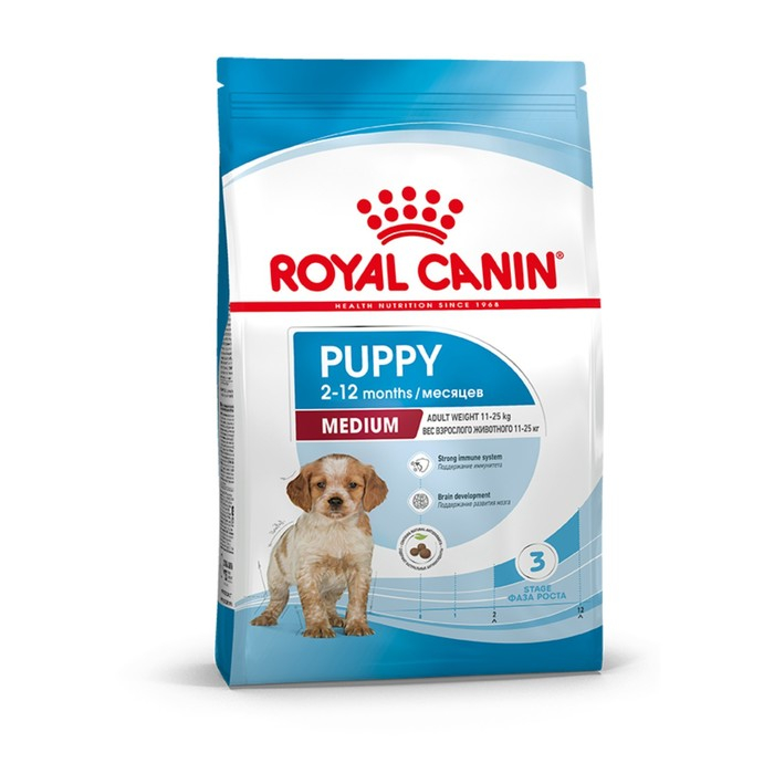 Сухой корм RC Medium Puppy для щенков, 3 кг Сухой корм RC Medium Puppy для щенков, 3 кг