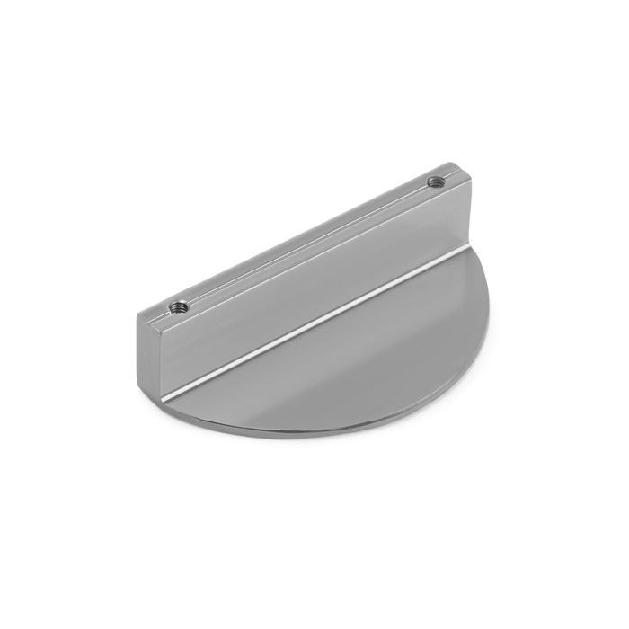 Ручка скоба CAPPIO H002SS полукруг, алюминий, L=78 мм, м/о 64 мм., цвет сат. никель Ручка скоба CAPPIO H002SS полукруг, алюминий, L=78 мм, м/о 64 мм., цвет сат. никель