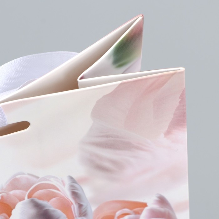 Пакет подарочный с лентой, упаковка, «Самой прекрасной», 13 х 23 х 7 см Пакет подарочный с лентой, упаковка, «Самой прекрасной», 13 х 23 х 7 см