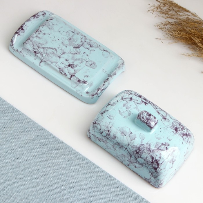 Масленка Масленка "Русская" 8х17х10см, романтика