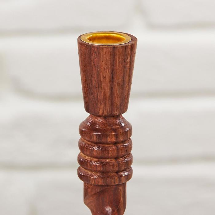 Подсвечник дерево Подсвечник дерево "Классика" 20*6*6 см