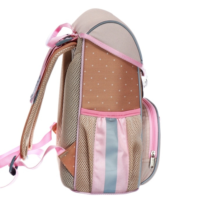 Ранец школьный на замке, 37 х 25 х 14 см, Erich Krause ErgoLine 15L, Corgi Puppy 60084