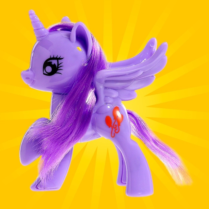 Набор пони «Милашка» 2 шт., с аксессуарами, цвета МИКС Набор пони «Милашка» 2 шт., с аксессуарами, цвета МИКС