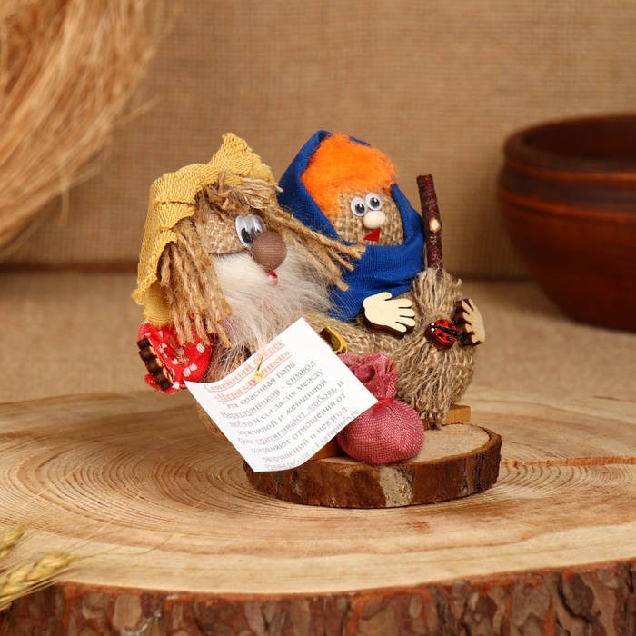 Оберег «Неразлучники», семейный, микс Оберег «Неразлучники», семейный, микс