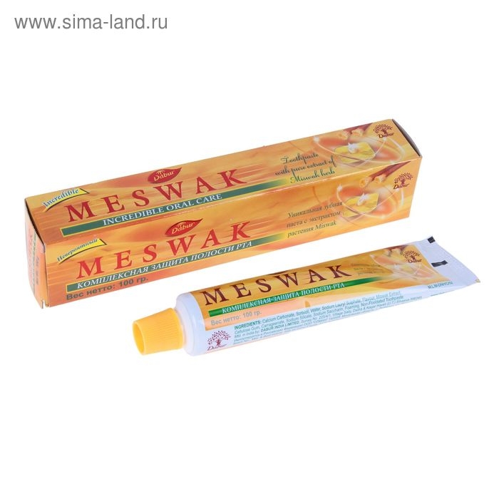 Зубная паста Dabur Meswak, 100 г Зубная паста Dabur Meswak, 100 г