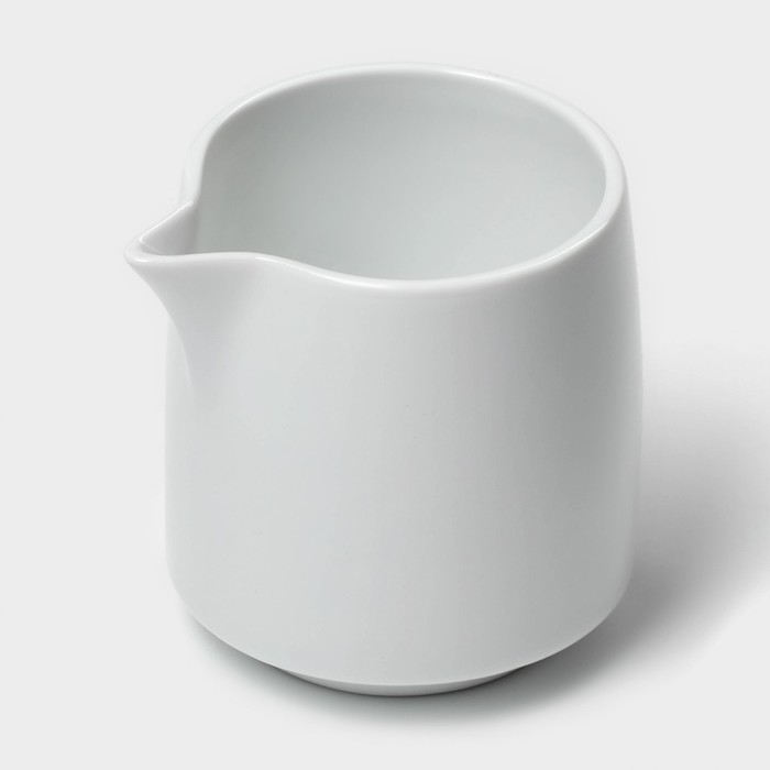 Молочник керамический Magistro White gloss, 250 мл Молочник керамический Magistro White gloss, 250 мл