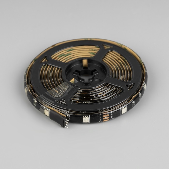 Комплект светодиодной ленты Luazon Lighting 3 м, IP65, SMD5050, 30 LED/м, USB, пульт ДУ, приложение, RGB Комплект светодиодной ленты Luazon Lighting 3 м, IP65, SMD5050, 30 LED/м, USB, пульт ДУ, приложение, RGB