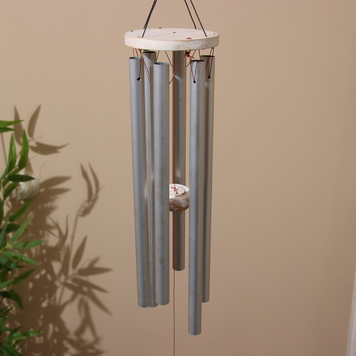 Музыка ветра Музыка ветра "Покой" алюминий 10х10х90 см