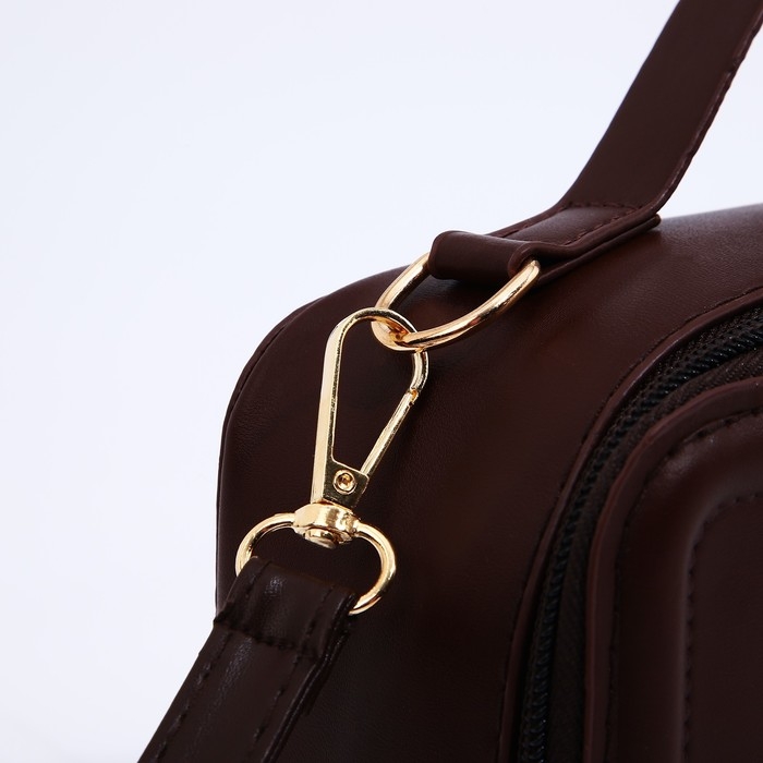 Сумка кросс-боди на молнии, цвет чёрный Сумка кросс-боди на молнии, цвет чёрный