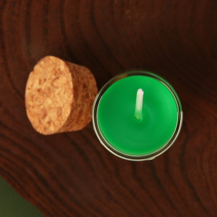 Новогодняя свеча в колбе «Новый год: Время чудес», аромат мята Новогодняя свеча в колбе «Новый год: Время чудес», аромат мята