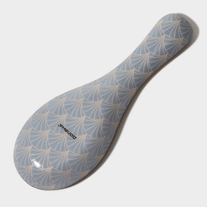 Подставка стеклянная под ложку Доляна «Золотое перо», 23,5×8,3 см Подставка стеклянная под ложку Доляна «Золотое перо», 23,5×8,3 см