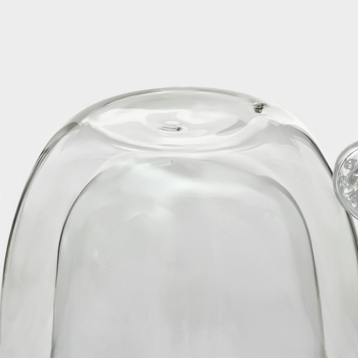 Кружка стеклянная с двойными стенками Magistro «Даймонд», 200 мл Кружка стеклянная с двойными стенками Magistro «Даймонд», 200 мл