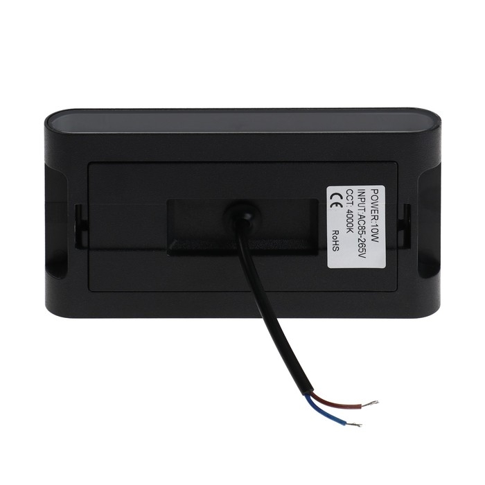 Светильник фасадный «Гловер», FSD-030, 10 Вт, 4000К, IP65, 220 В, пластик, черный Светильник фасадный «Гловер», FSD-030, 10 Вт, 4000К, IP65, 220 В, пластик, черный