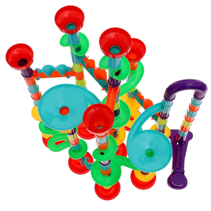 Конструктор марблс «Трубчатые лабиринты», 142 детали Конструктор марблс «Трубчатые лабиринты», 142 детали