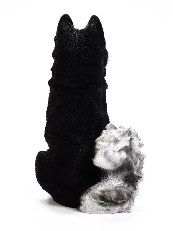 Садовая фигура из полистоуна &laquo;Хаски&raquo;, 37&times;20&times;27 см