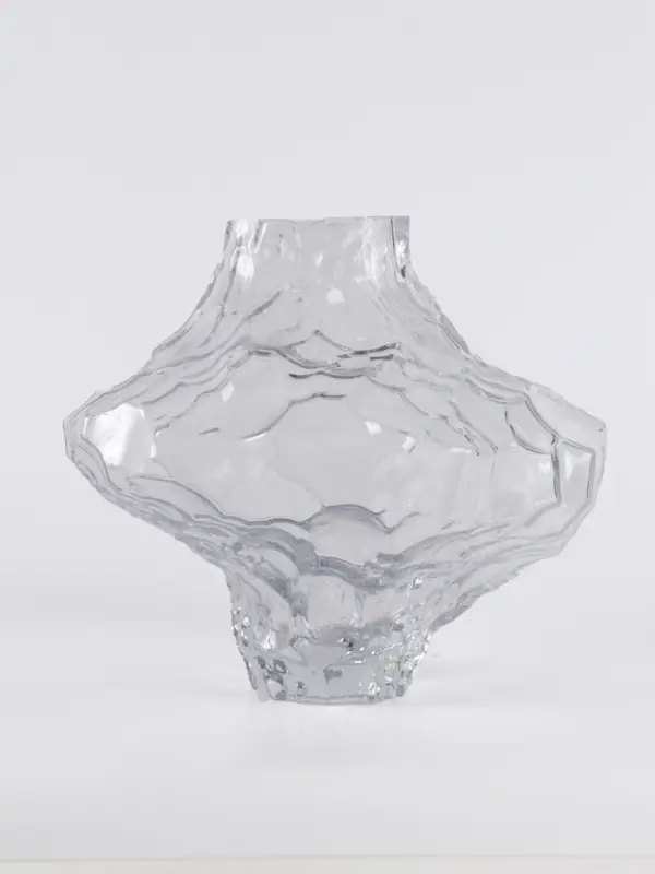Ваза «Джино», 21×25 см, стекло, прозрачная