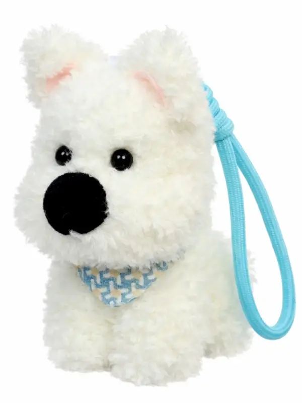 Мягкая игрушка "Милый пёсик" на подвесе МИКС, 13 см