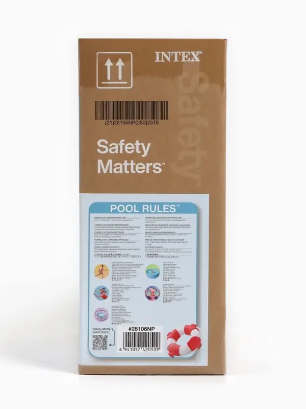 Бассейн надувной Easy Set, 244&times;61 см, круглый, 28106 INTEX