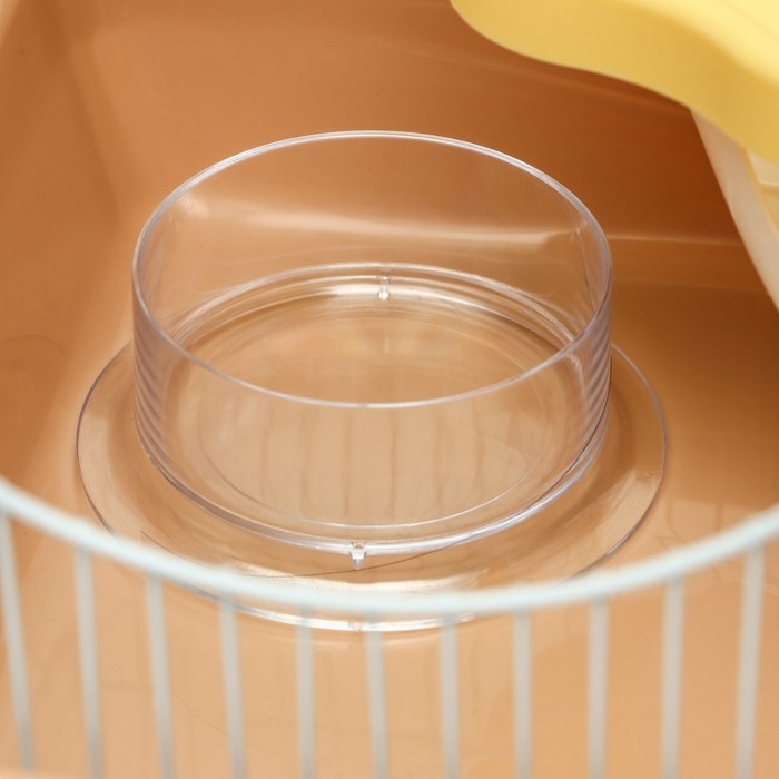 Клетка для грызунов Клетка для грызунов "Пижон", укомплектованная с замком, 37 х 27 х 30 см, коричневая