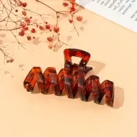 Крабик для волос &laquo;Джуна&raquo;, зигзаг, 9.5 см, МИКС