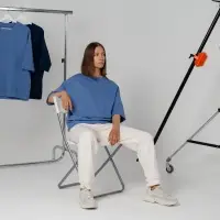 Футболка унисекс Neofit, темно-синяя, размер XS/S