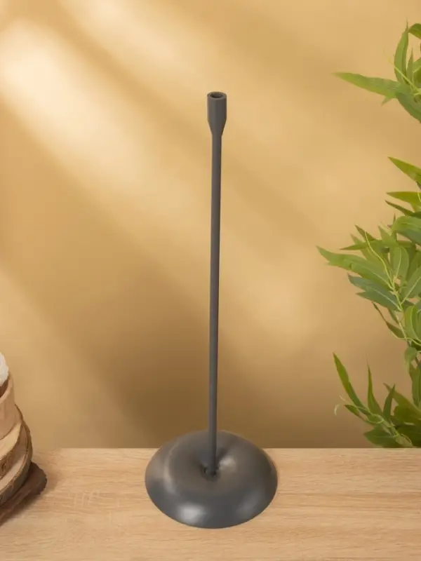 Подсвечник " Аскет" алюминий 15х15х50 см